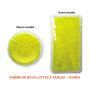 Bouillotte à perles moyen modèle - Jaune