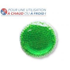 Bouillotte à perles moyen modèle - Verte