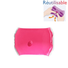 Bouillotte pastille - moyenne rose