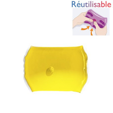Bouillotte pastille - moyenne jaune