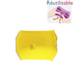 Bouillotte pastille - moyenne jaune