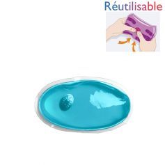 Bouillotte pastille - petite bleue