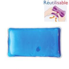 Bouillotte pastille - grande bleue