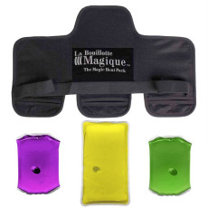 Collier chaleur cervicale Bouillotte Magique avec chaufferettes