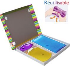 Coffret - 3 bouillottes pastille