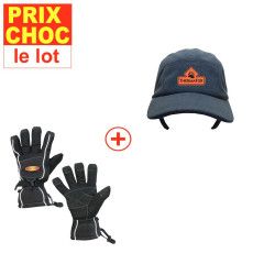 Casquette + gants Sport chauffants