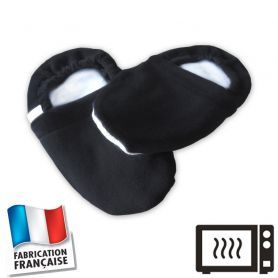 Chaussons bouillottes noirs