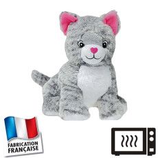 Peluche bouillotte Chat