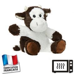 Peluche bouillotte Vache