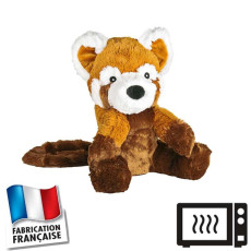 Peluche bouillotte Panda roux