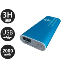 Bouillotte de mains rechargeable - Bleue
