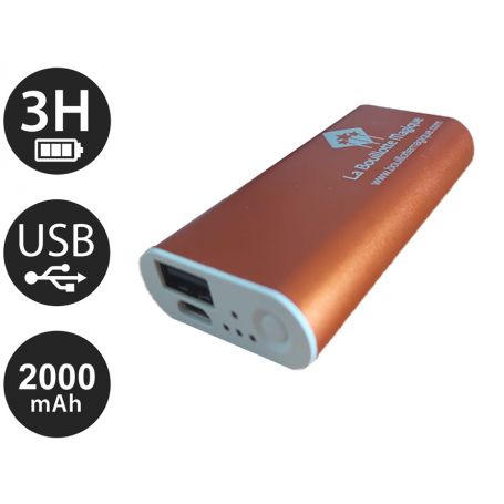 Bouillotte Magique rechargeable USB, Orange - bouillotte de mains
