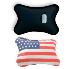 Bouillotte électrique + housse USA