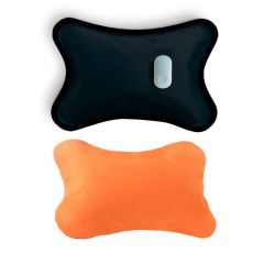 Bouillotte électrique + housse orange