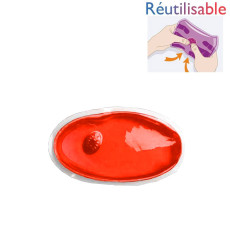 Bouillotte pastille - petite rouge