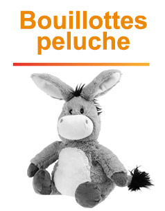 Bouillottes peluches