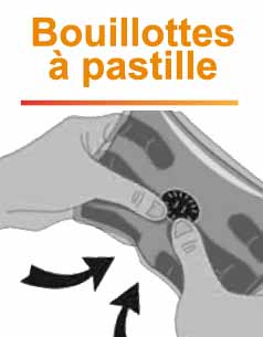 Bouillotte pastille